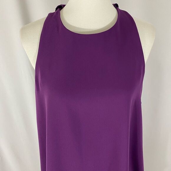 LOFT Purple Sleeveless Dress - Picture 3 of 6